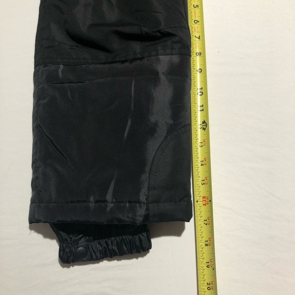 Minus Zero Kids Black Bib Overalls Snow Pants Size 5-6 - Picture 12 of 16